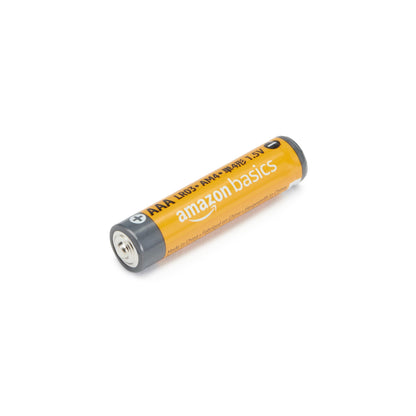 Amazon Basics 100-Pack AAA Alkaline High-Performance Batteries, 1.5 Volt, 10-Year Shelf Life