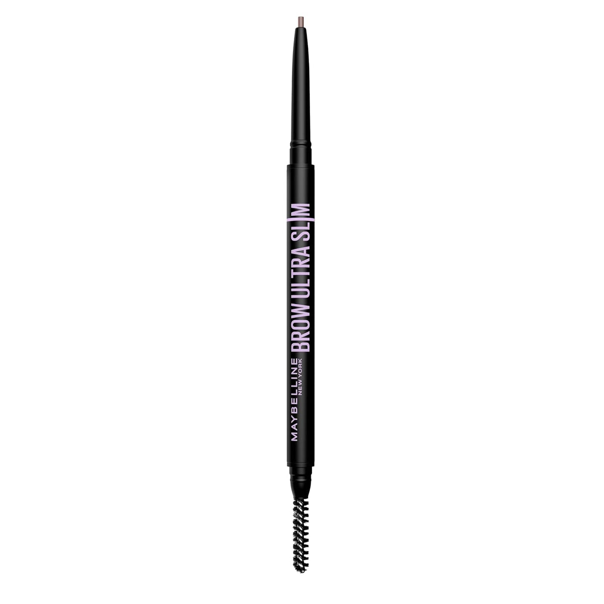 Maybelline Express Brow Ultra Slim Eyebrow Makeup, Brow Pencil with Precision Tip and Spoolie for Defined Eyebrows, Soft Brown 255, 1 Count
