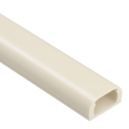 ZhiYo 85" Cord Cover for 1 Wire, Mini White Cord Hider Wall, 0.5"W x 0.3"H
