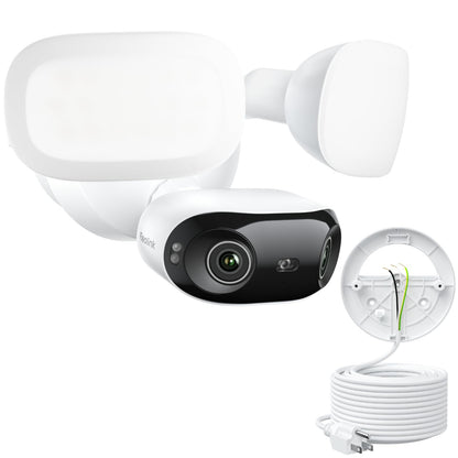 REOLINK Elite Floodlight WiFi 4K 8MP 180° Panoramic Wired Floodlight Camera