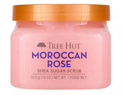 Tree Hut Vanilla Body Scrub, Exfoliating Sugar Scrub, Vegan, 18 Oz