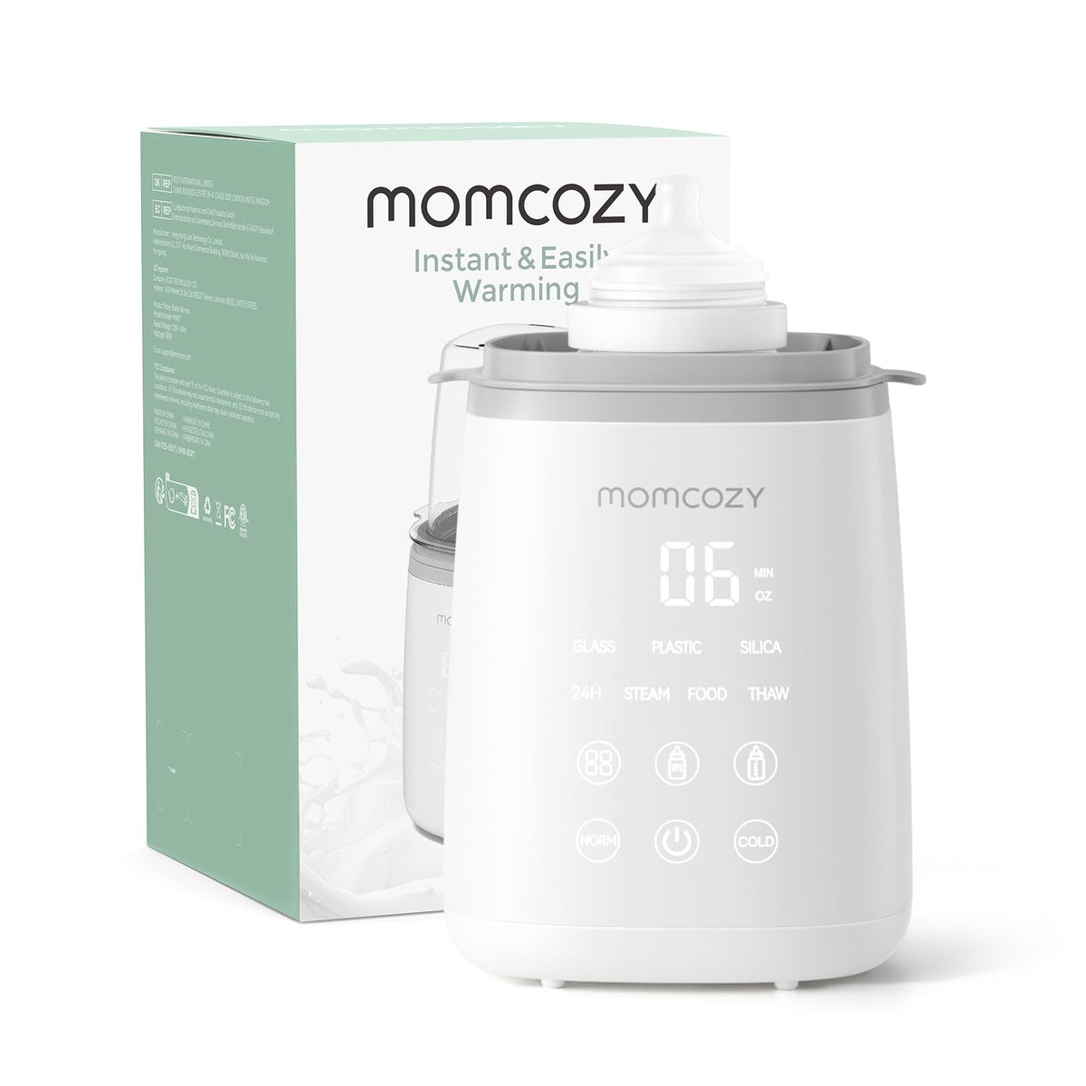 Momcozy Bottle Warmer for Baby, Fast Heating Breastmilk for All Bottles