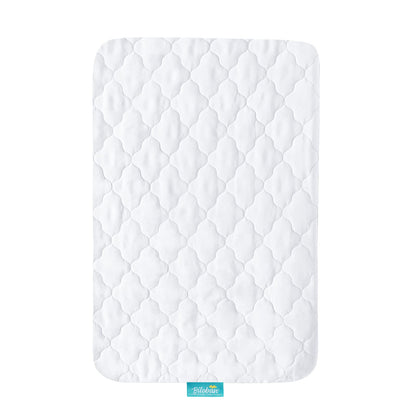 Crib Mattress Protector Sheets Fitted Waterproof Mattress Pad Cover 2 Pack