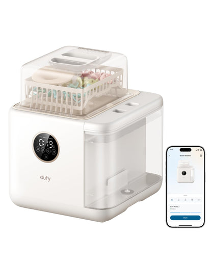 eufy S1 Pro Baby Bottle Washer, Sterilizer & Dryer, Built-in Water Softener