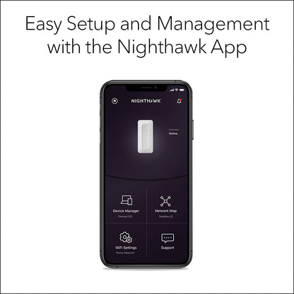 NETGEAR Nighthawk WiFi Extender EAX17, up to 1,500 sq ft, 3 Gbps
