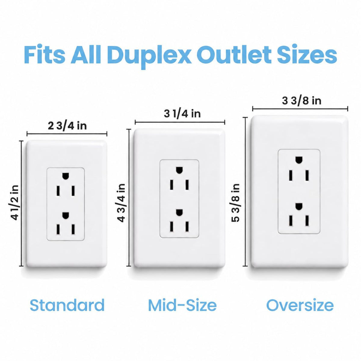 Sleek Socket Original & Patented Ultra-Thin Outlet Concealer with Cord Concealer Kit, Flat Extension Cord with Multi Outlets Power Strip, Ideal for Home Improvement, Hide Bulky and Messy Cords