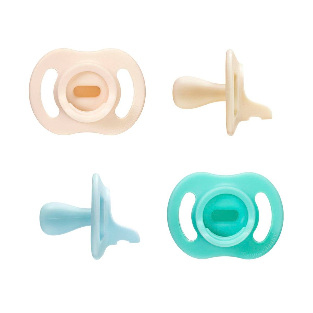 Tommee Tippee Ultra-Light StayPut Pacifier, 0-6m, 4 Count