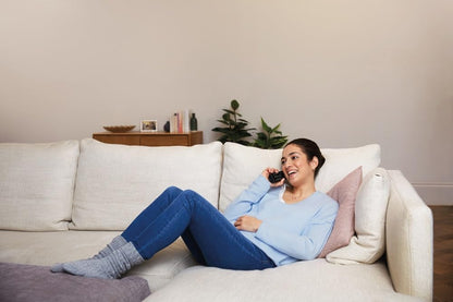 BT Everyday Cordless Landline House Phone, Home Phone, Basic Call Blocker, Do Not Disturb button, Trio Handset Pack
