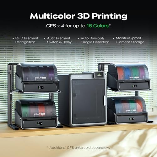 Creality K2 Combo 3D Printer Bundle with Space Pi X4 Filament Dryer Box