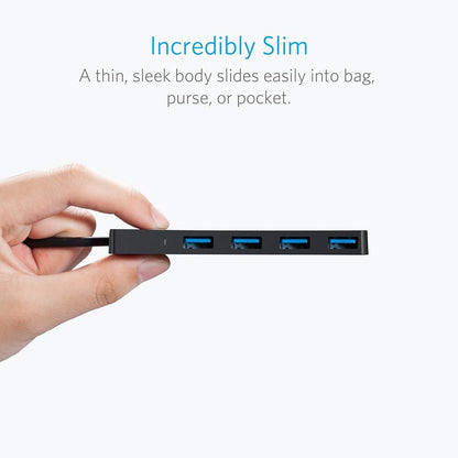 Anker USB Hub, 4-in-1 USB Splitter, 4 USB-A Ports with 5Gbps Data Transfer