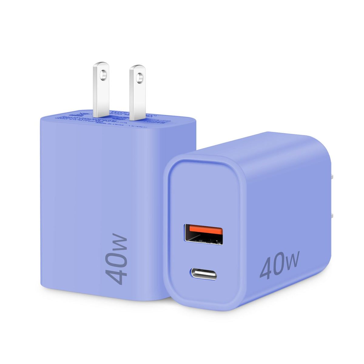 [4 Pack] 20W USB C Charger Block Fast Charging Multiport Adapter