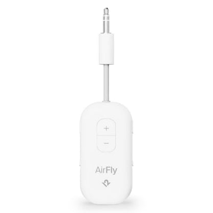 Twelve South AirFly SE, Bluetooth Wireless Audio Transmitter Adapter, White