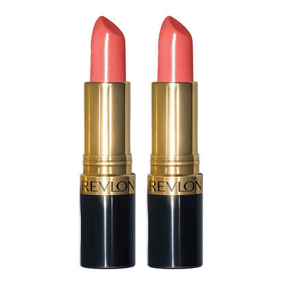 Revlon Super Lustrous Lipstick, Creamy Formula For Soft, Fuller-Looking Lips, Moisturized Feel, 028 Cherry Blossom, 0.15 oz