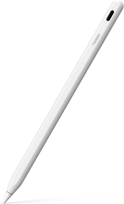 Metapen A8 Stylus Pen for iPad 2018-2026,Magnetic Attach & Palm Rejection