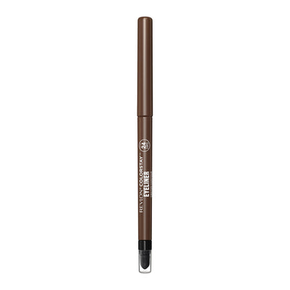 Revlon ColorStay Pencil Waterproof Eyeliner, 202 Black Brown, 0.01 oz