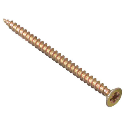 ForgeFix Multi-Purpose Single Thread Screws | 5.0 x 60mm | Zinc | Box 100