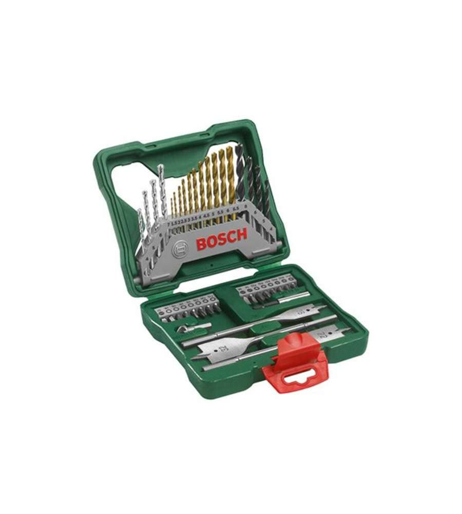 Bosch Accessories 34-piece Screwdriver/Drill bit Set (for Wood, Metal and Stone, Accessories for Drill Drivers)