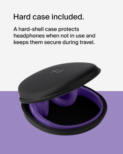 Belkin SoundForm Mini Kids Headphones, Wireless&Wired, 30H Playime, School