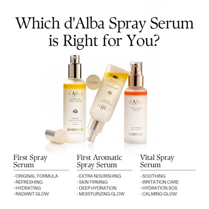 d'alba Piedmont Italian White Truffle First Spray Serum (1.69 fl oz)