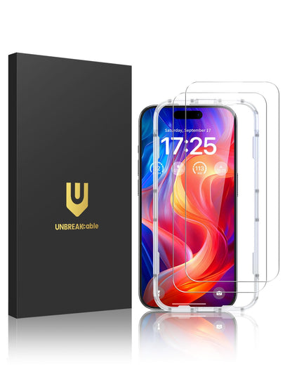 UNBREAKcable 2-Pack Screen Protector for iPhone 14 Plus/13 Pro Max