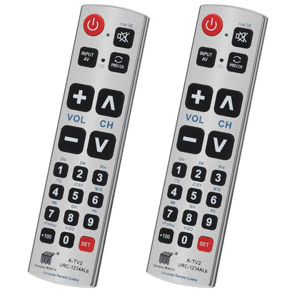 Seniors Elderly Big Button Universal Extra Large Remote Control UNOCAR
