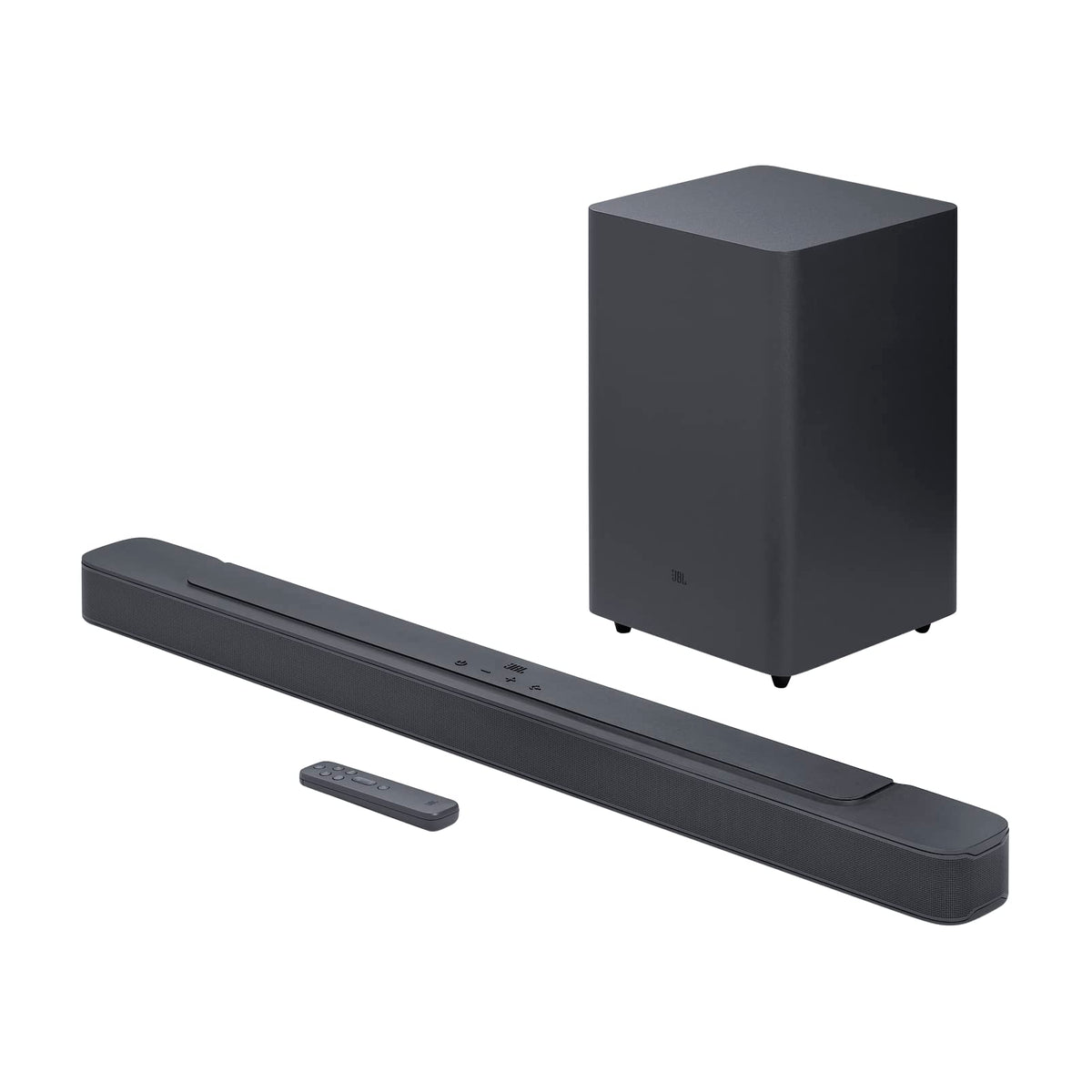 JBL Bar 2.1 Deep Bass (MK2) - 2.1 Channel soundbar with Wireless subwoofer (6.5’’), 300W Max Output, Bluetooth Enable (Black)