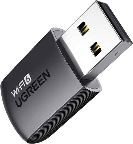 UGREEN WiFi Adapter for Desktop PC, AX900 USB WiFi 6 Adapter