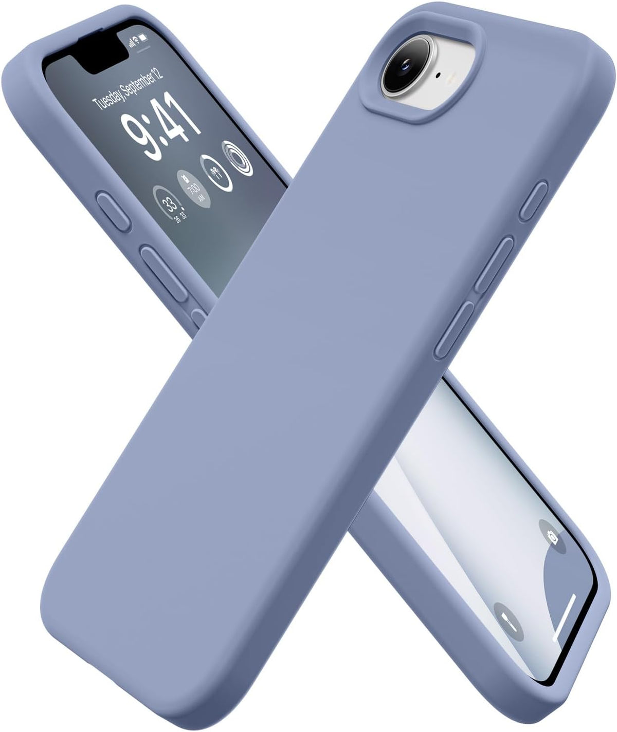GolbinBox Magnetic for iPhone 13/14 Case, Silicone Cover, Blackcurrant
