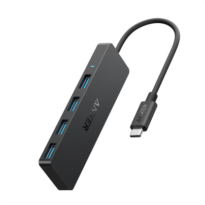 Anker USB Hub, 4-in-1 USB Splitter, 4 USB-A Ports with 5Gbps Data Transfer