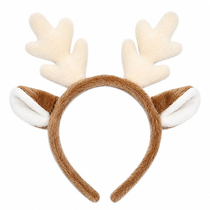 Small Deer Ears Antler Headbands Reindeer Antlers Headband Hair Accessories