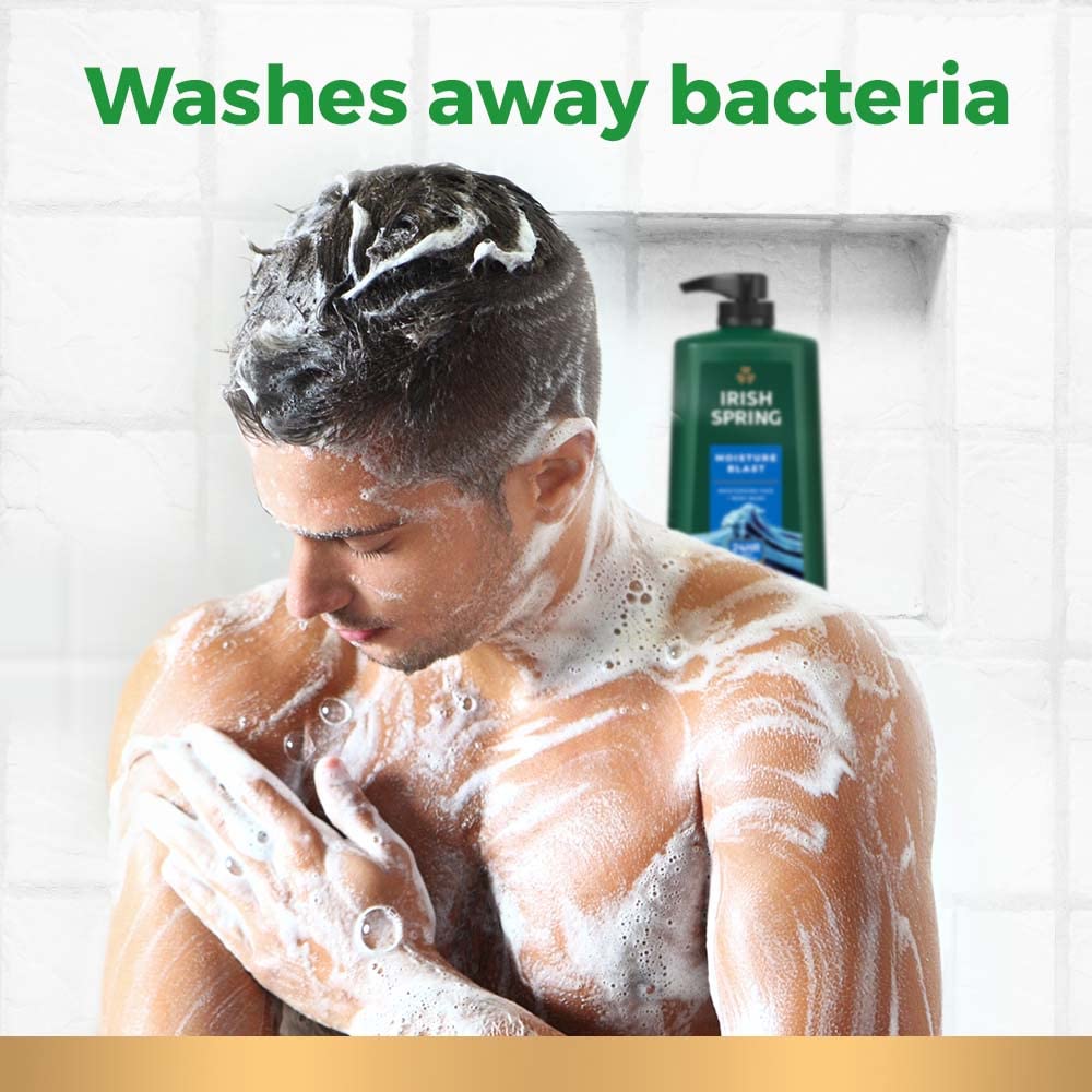 Irish Spring Body Wash for Men, Original Scent, 887 mL