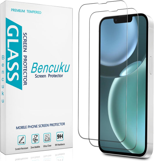 2 Pack Screen Protector for iPhone 17e / iPhone 16e Tempered Glass