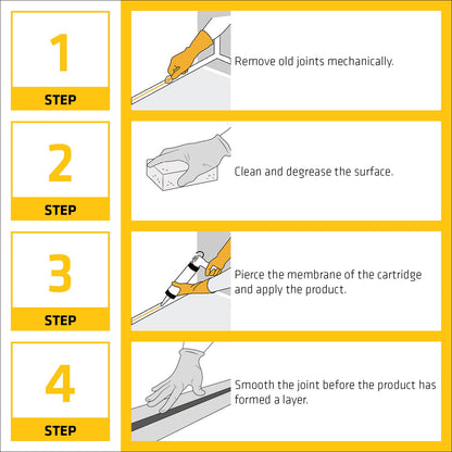 Sika Sikaflex 522 Caravan and Motorhome Adhesive Sealant, White, 300ml