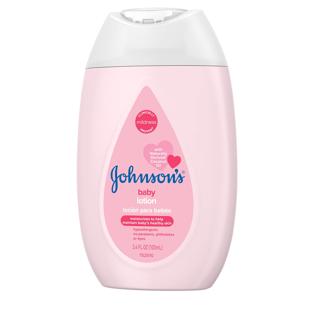 Johnson's Baby Lotion with Coconut Oil, 27.1 fl. oz