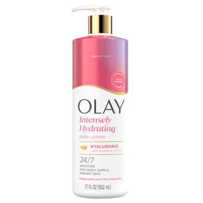 Olay Super Serum Hand & Body Lotion, Luminous & Resilient Skin, 17 fl oz