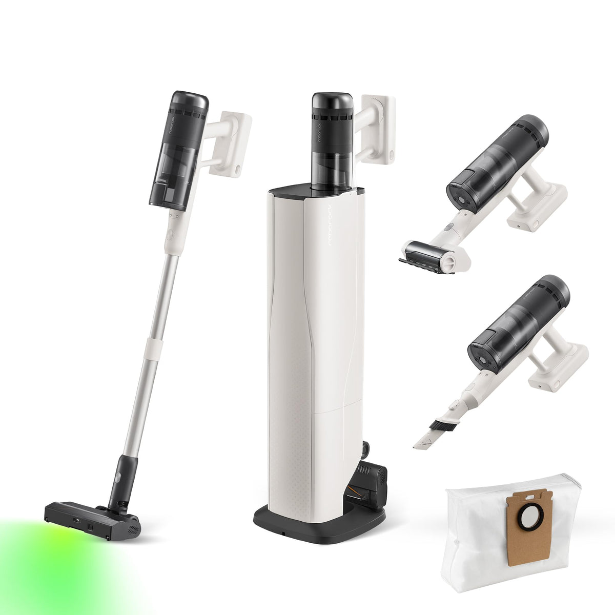 roborock H60 Hub Ultra-N Cordless Stick Vacuum with Auto-Empty Dock, 210AW