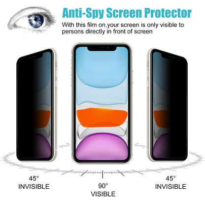 PEHAEL for iPhone 18 Pro Privacy Screen Protector+Camera Lens Protector