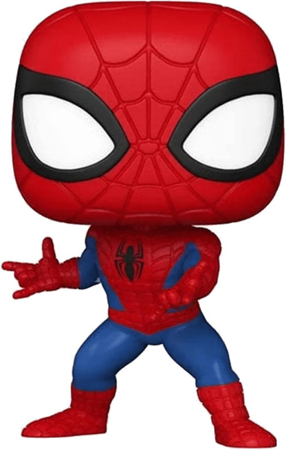 Stan Lee Spiderman Spider-Man #1422 Facsimile Signed Reprint Laser Autographed Funko POP! Movies Marvel Endgame Figurine with Protector Case