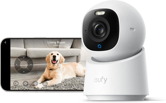 eufy Security 4K Indoor Camera E30, No Subscription, Work as Pet Camera