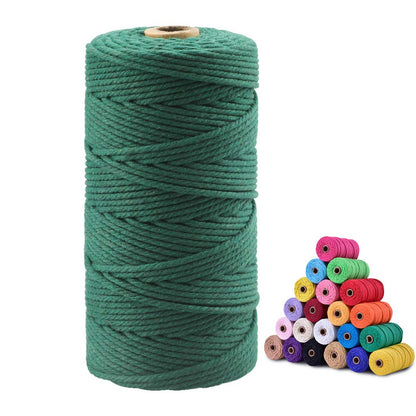 jijAcraft 50M White Cotton String: 2MM Cooking String for DIY Crafts