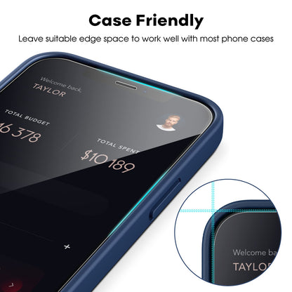 JETech Screen Protector for iPhone 18 Pro Max/17 Pro Max, 3-Pack