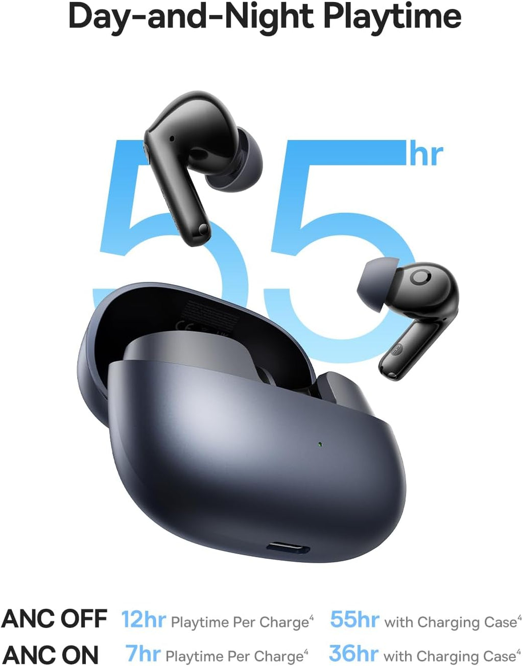 Baseus Bowie MC2 Open Ear Clip On Earbuds & BP1 Pro Noise Cancelling Wireless Earbuds