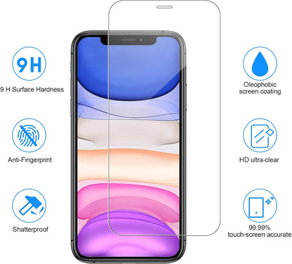 SIBEITU 3+3 Pack Screen Protector + Camera Lens Protector for iPhone 14 Pro