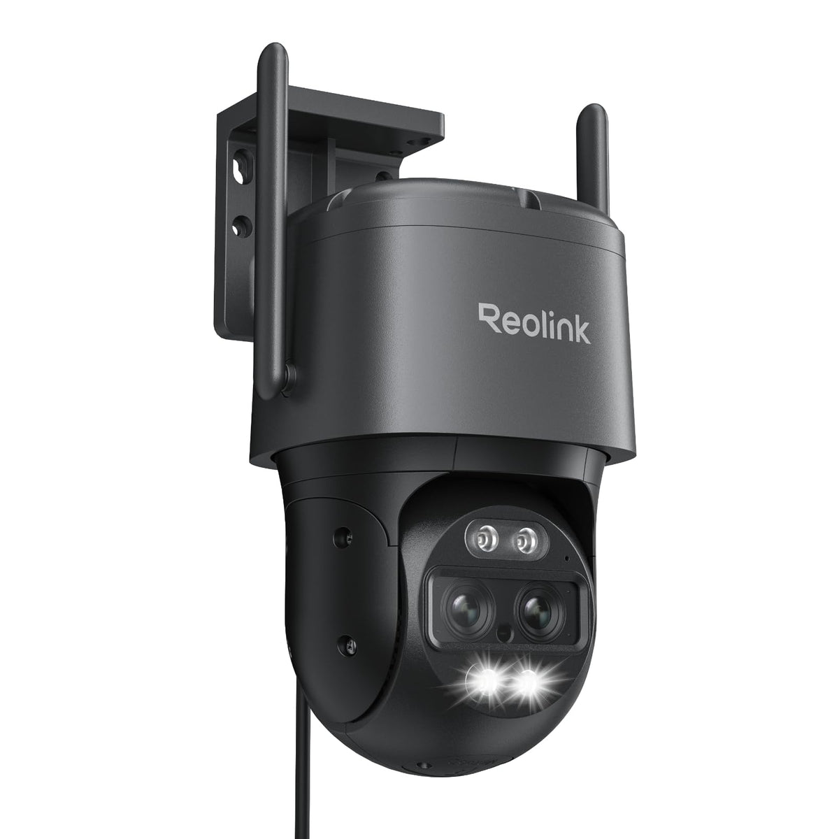 REOLINK 4K 8MP Dual-Lens PTZ Wired WiFi Outdoor Security Camera, 2.4/5GHz