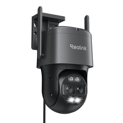 REOLINK 4K 8MP Dual-Lens PTZ Wired WiFi Outdoor Security Camera, 2.4/5GHz