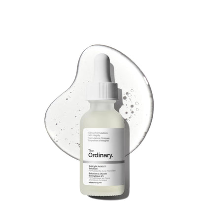 The Ordinary Salicylic Acid 2% Solution, Acne-Fighting Serum for Blemish-Prone Skin