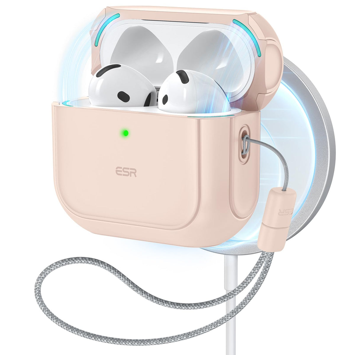 ESR for AirPods Pro 3 Case, Compatible with MagSafe, Orange