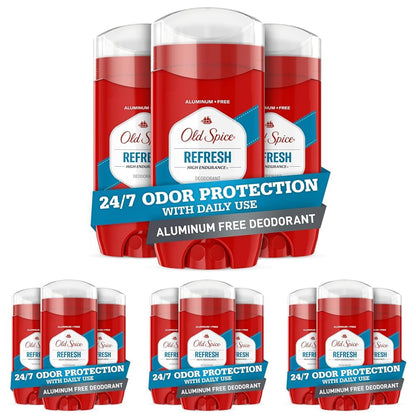 Old Spice Deodorant for Men, Aluminum Free, Sport Scent, 3.0 oz Pack of 3