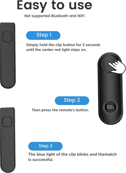 Remote Control Page Turner for Kindle Paperwhite Scribe Oasis Accessories