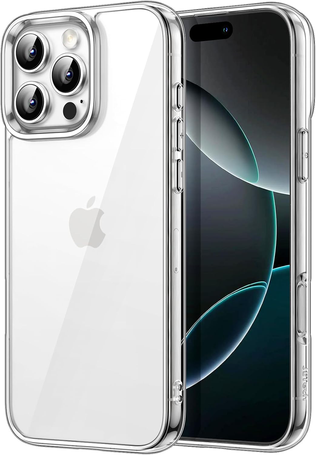 JETech Case for iPhone 16, Anti-Yellowing, Clear